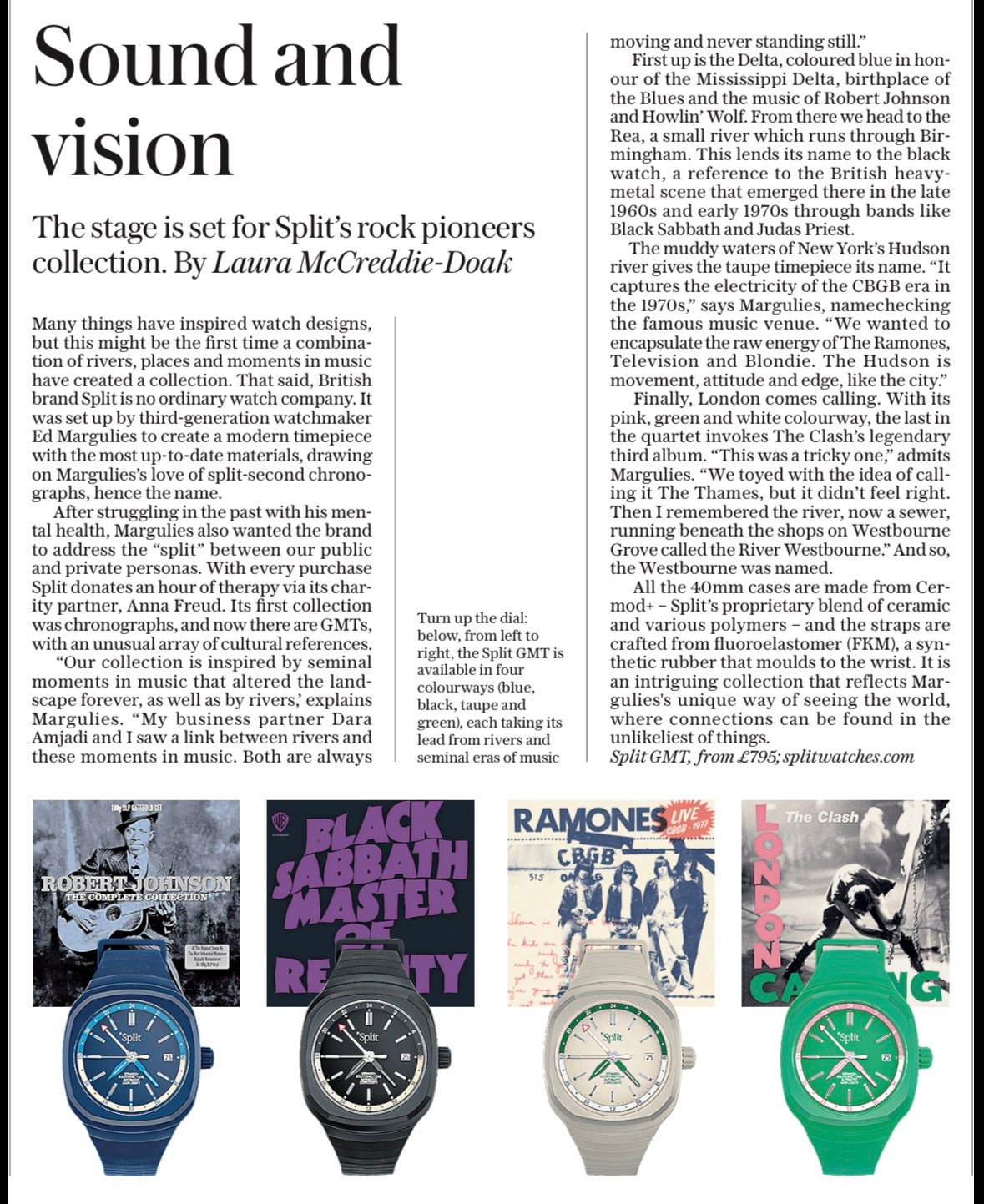 The Telegraph: Sound and Vision